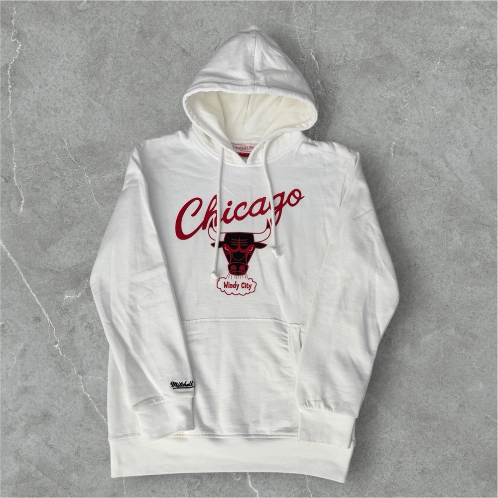 Chicago Bulls White Hoodie